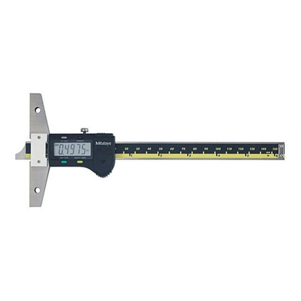 Mitutoyo 571-211-30 Digimatic Absolute Depth Gage 0-6"/ 150mm Range w/ Case